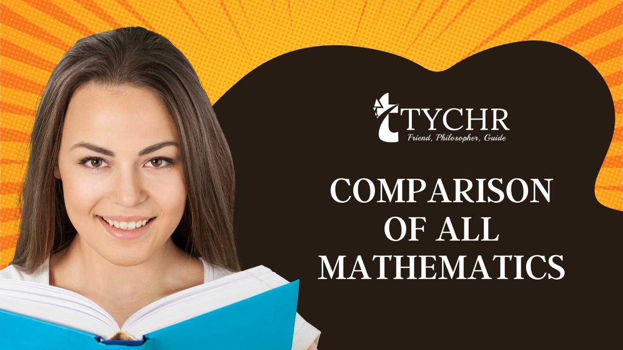 Comparison of all Mathematics