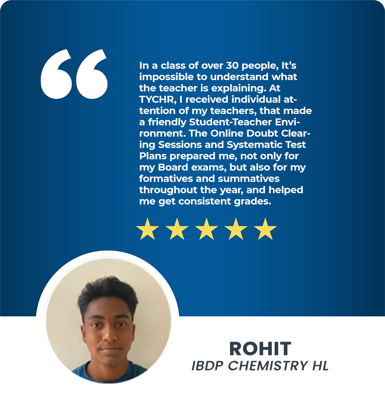 ROHIT IB CHEMISTRY HL