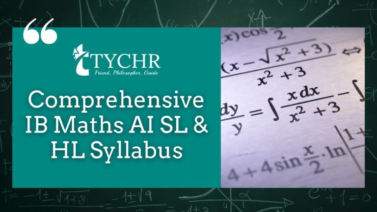 Comprehensive IB Maths AA SL HL Syllabus TYCHR