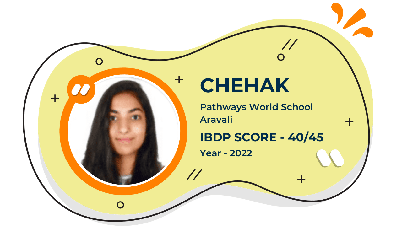 chehak - ibdp score - 2022