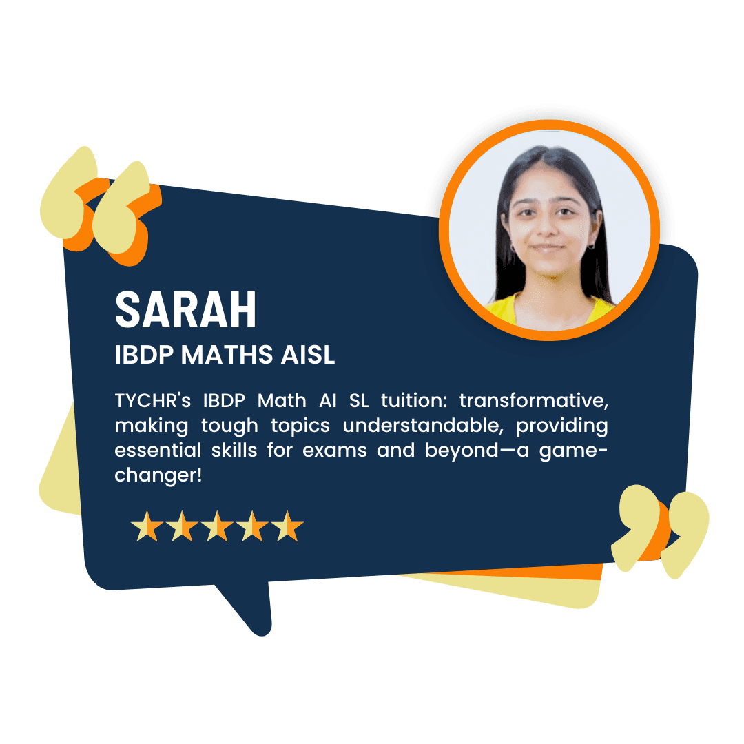 sarah - ibdp maths aisl