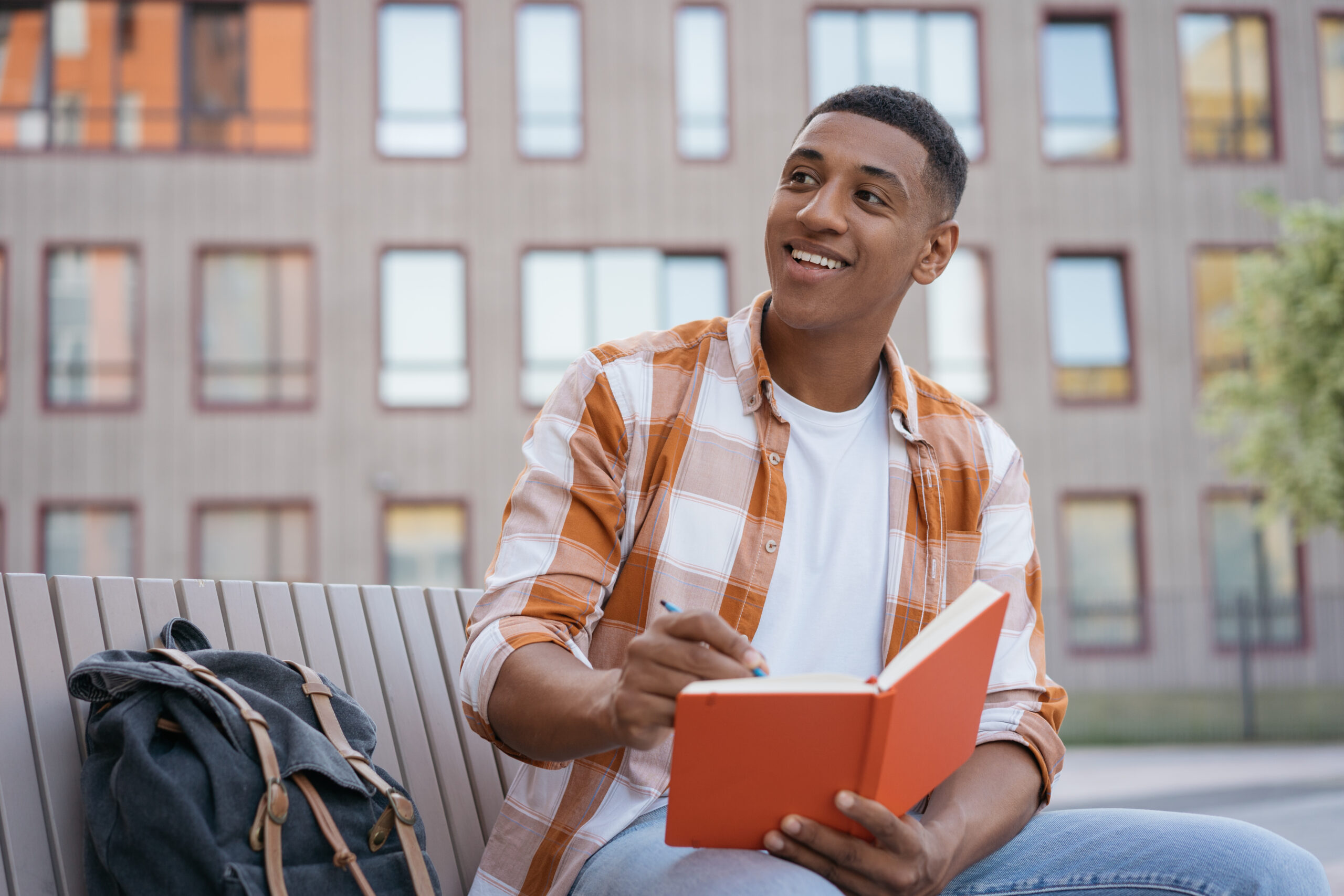 ACT student studying
